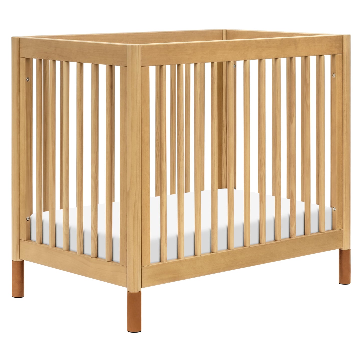 Babyletto Gelato 4-in-1 Convertible Mini Baby Crib, Wooden Toddler Bed, Daybed & Twin Bed Conversion - GREENGUARD Gold Certified