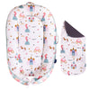 Baby Lounger - Infant & Newborn Lounger with 2-Inch Mattress Pad, Soft Baby Lounger Cover, Waterproof Urine Liner & Pad Cover -