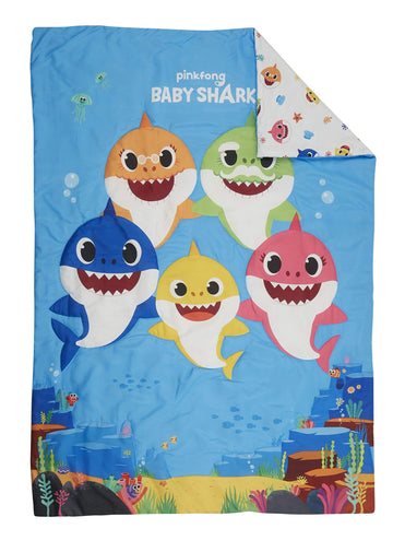 Baby Shark Musical Warm, Plush, Throw Blanket That Plays The Baby Shark Theme Song - Extra Cozy And Comfy For Your Toddler