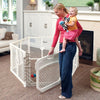 Toddleroo by North States - Superyard Ultimate Play Yard: Freestanding 6-Panel Baby Playpen with Door - Indoor or Outdoor Use -