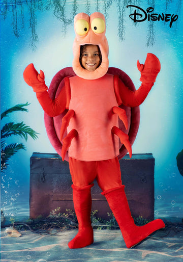 Fun Costumes Disney'S The Little Mermaid Kid'S Sebastian Outfit, Size- Small