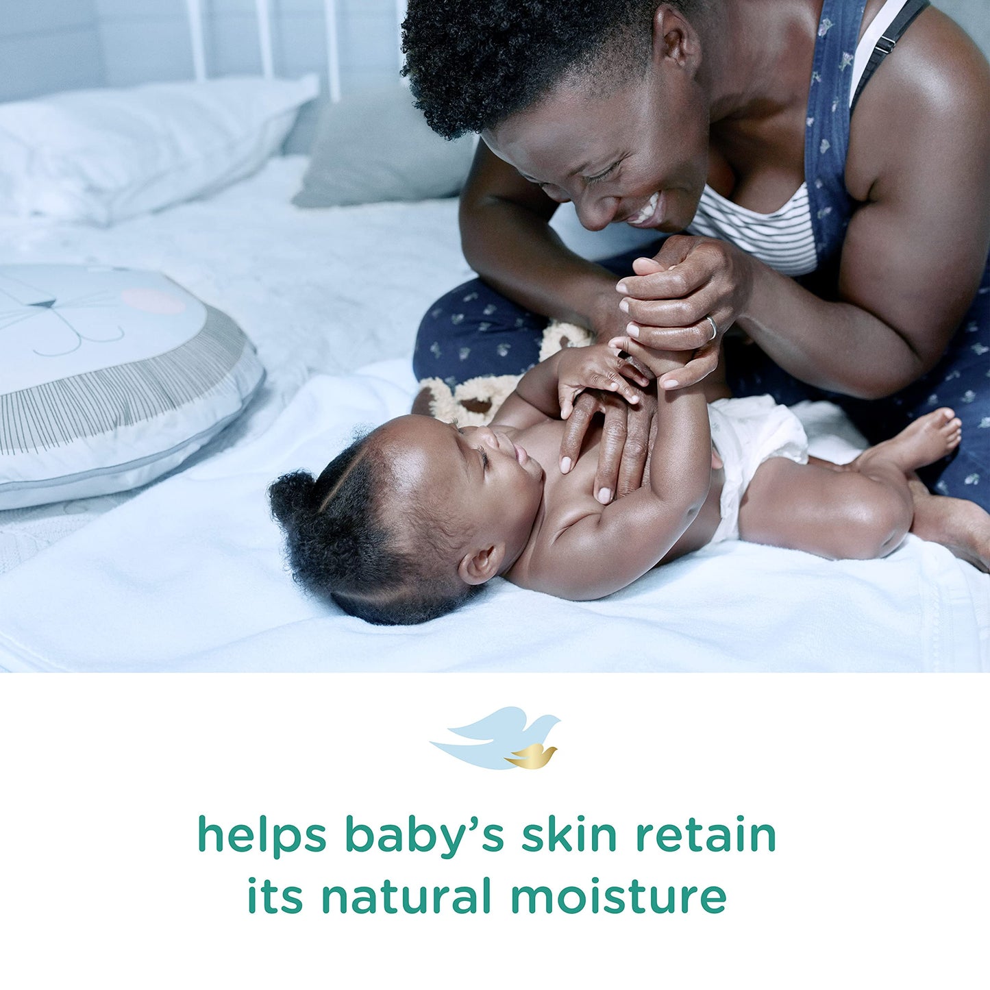 Baby Dove Sensitive Skin Care Baby Wash For Bath Time, Moisture Fragrance Free And Hypoallergenic, Washes Away Bacteria 20 Oz