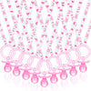 Coume 36 Pcs Baby Shower Pacifiers Necklace Acrylic Baby Pacifiers Party Favors Charm Necklace For Girls Boys Shower Party Decor