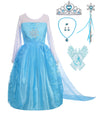 Lito Angels Toddler Girls Princess Dress Up Costumes Snow Queen Dress Halloween Christmas Costume With Accessories Size 4T D