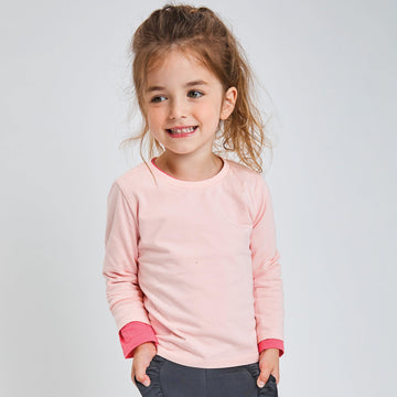 Honestbaby Multipack Long Sleeve T-Shirts Tee 100% Organic Cotton Infant Baby, Toddler, Little Kids Boys, Girls, Unisex, Romanti