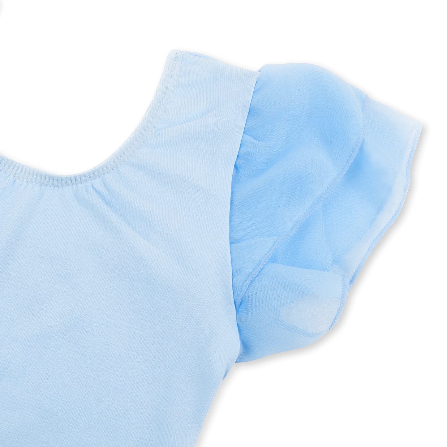 Eqsjiu Girls Ballet Leotard With Skirt Blue Tutu 3T 4T Toddler Girl 3-4T Bodysuits Outfits Dance Kids Costume