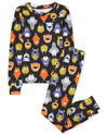 The Children'S Place Baby 2 Piece And Kids, Sibling Matching, Halloween Pajama Sets, Cotton, Monsters, 12