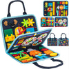CXDCYN Busy Board Montessori Toys for Toddlers - Airplane Activities Sensory Toys for Kids,Educational Sensory Board for Fine Ba