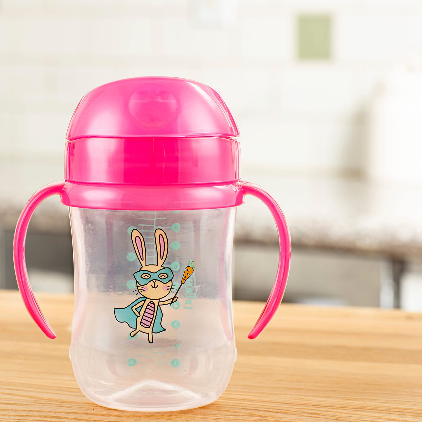 Dr. Brown'S Milestones Soft Spout Sippy Cup With Handles - Pink - 9Oz - 9M+