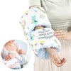 Hombys Cozy Cradle Arm Pillow For Feeding Baby,Middle Opening Design Arm Breastfeeding Pillow, Nursing Pillows For Breastfeeding