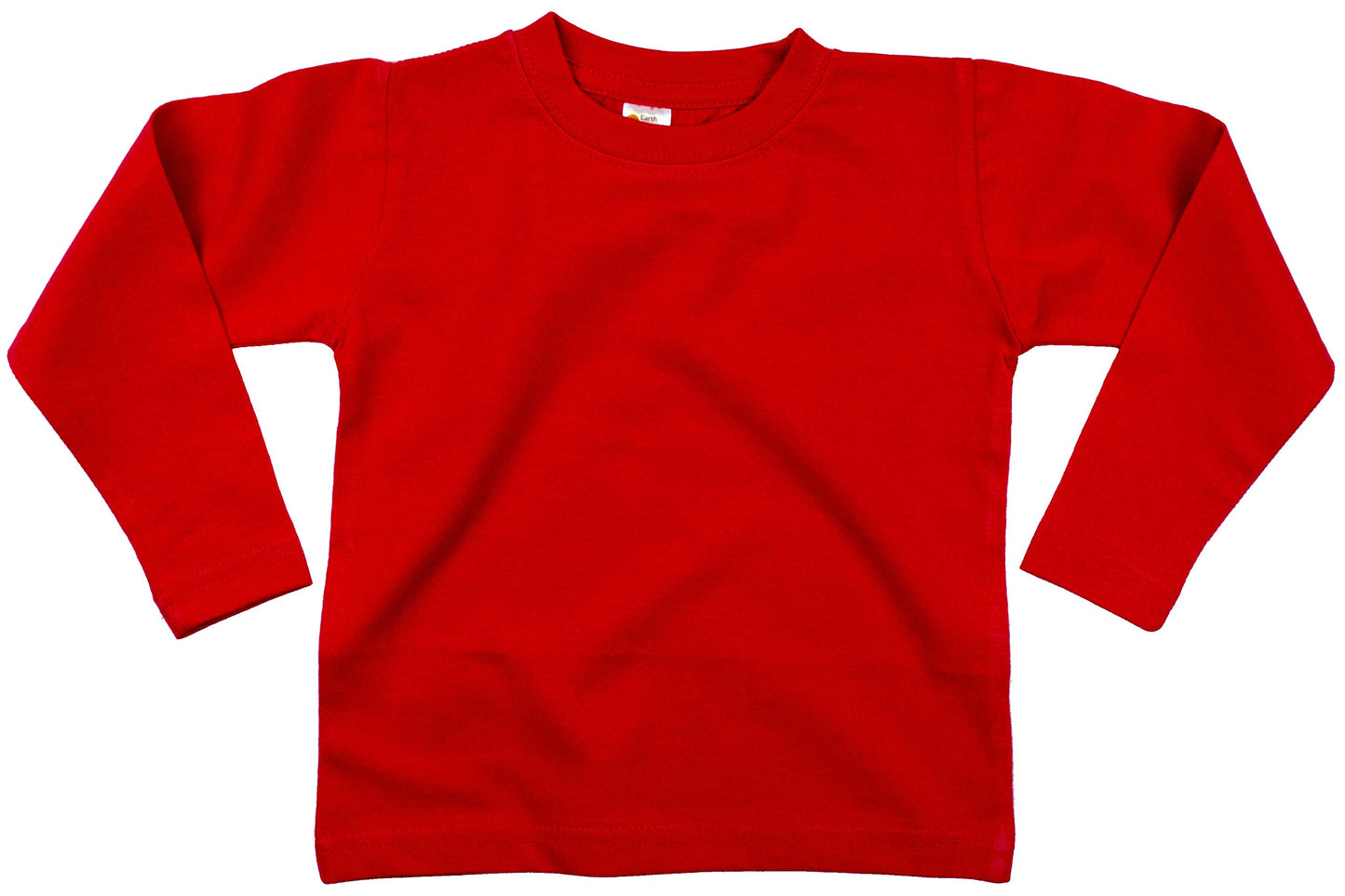 Earth Elements Baby Girls Long Sleeve T-Shirt 6-12 Months Red