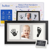 Bubzi Co Baby Handprint Kit & Footprint Photo Frame For Newborn Girls And Boys, Unique Baby Shower Gifts Set For Registry, Memor