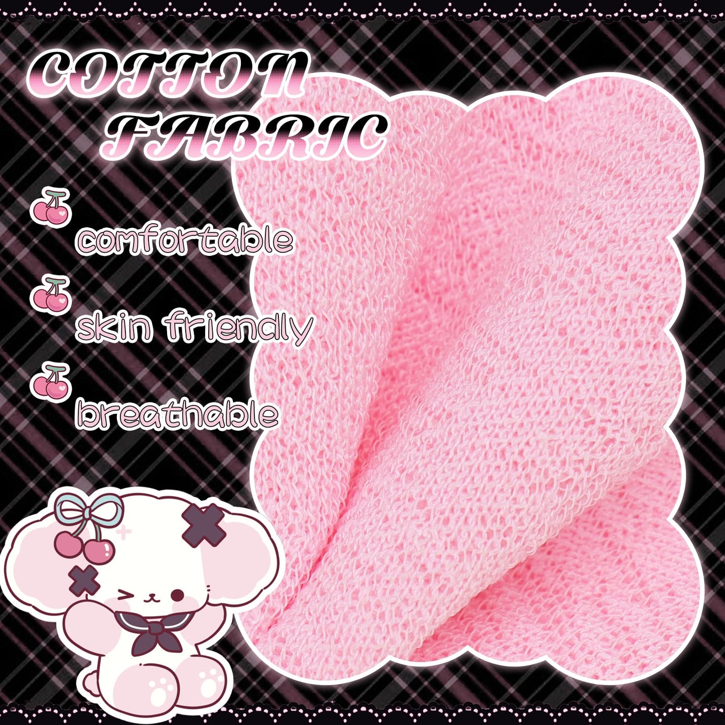 Lanmerry 3Pcs Baby Bow Headband For Baby Girls - Black, White, Pink - Soft, Stretchy, Non-Slip - Ideal Gift Set