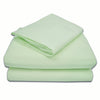 Tl Care 100% Natural Cotton Jersey Knit 3-Piece Toddler Sheet Set, Celery, Soft Breathable, For Boys And Girls