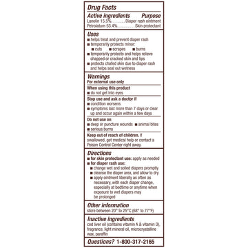 A+D Diaper Rash Ointment & Skin Protectant, Original 4 Oz ( Pack Of 3)