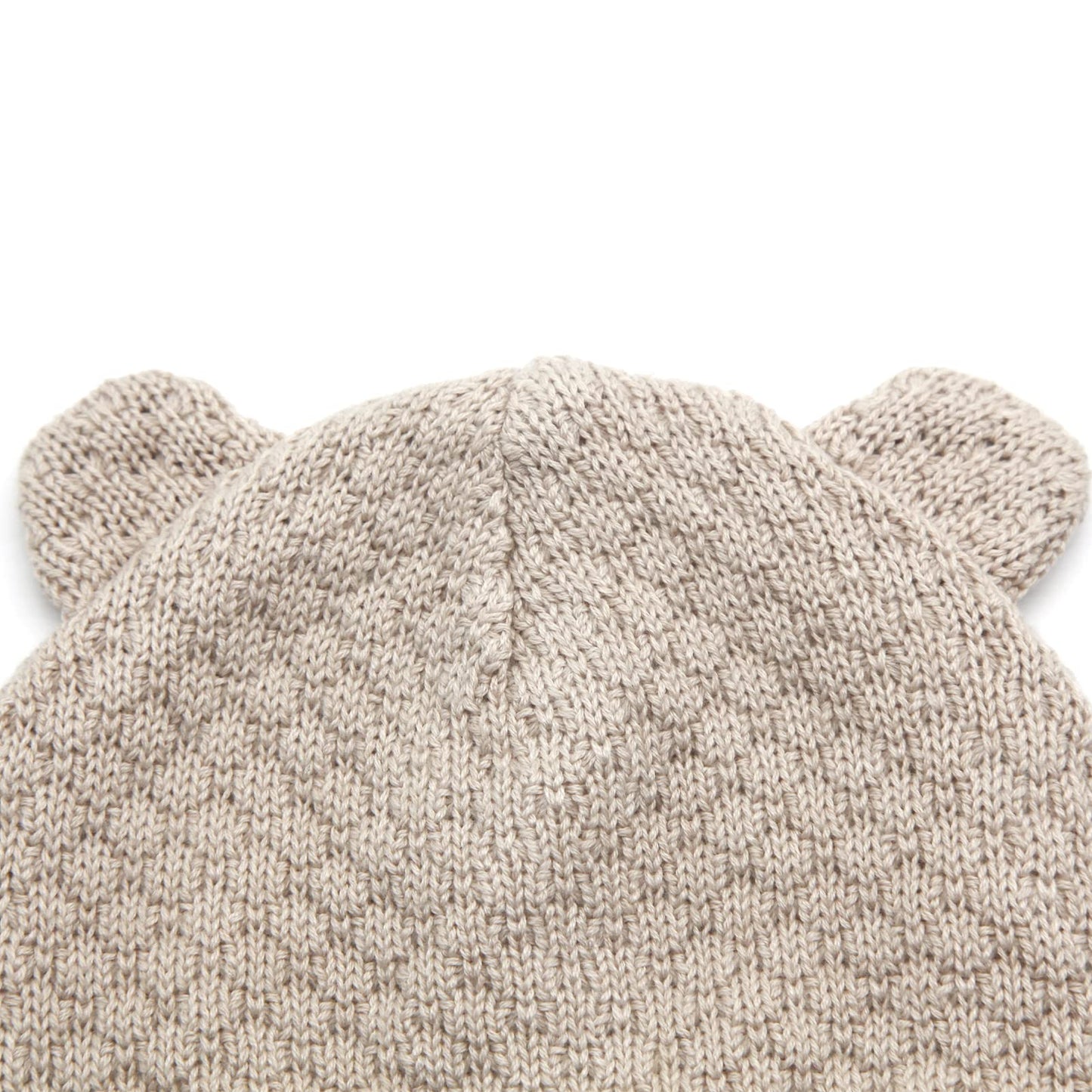 Duoyeree Kids Baby Hat Soft Warm Cable Knit Beanie Toddler Girl Fall Winter Hats(Apricot,6-12 Months)
