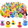 Assortment Rubber Duck Toy Duckies for Kids, Bath Birthday Gifts Baby Showers Classroom Incentives, Summer Beach and Pool Activi