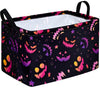 Happy Halloween Pumpkin Storage Basket Gift Laundry Bins Collapsible Storage Baskets Bins with Handles Laundry Basket Nursery Ha