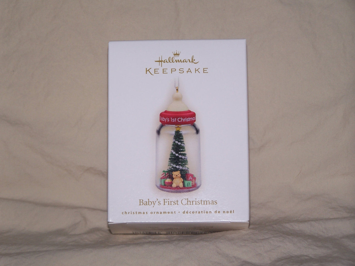 Hallmark Keepsake Ornament - Babys First Christmas 2008 (QXG6111)