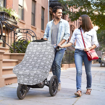 Yoofoss Nursing Cover Breastfeeding Scarf - Baby Car Seat Covers, Infant Stroller Cover, Carseat Canopy For Girls And Boys