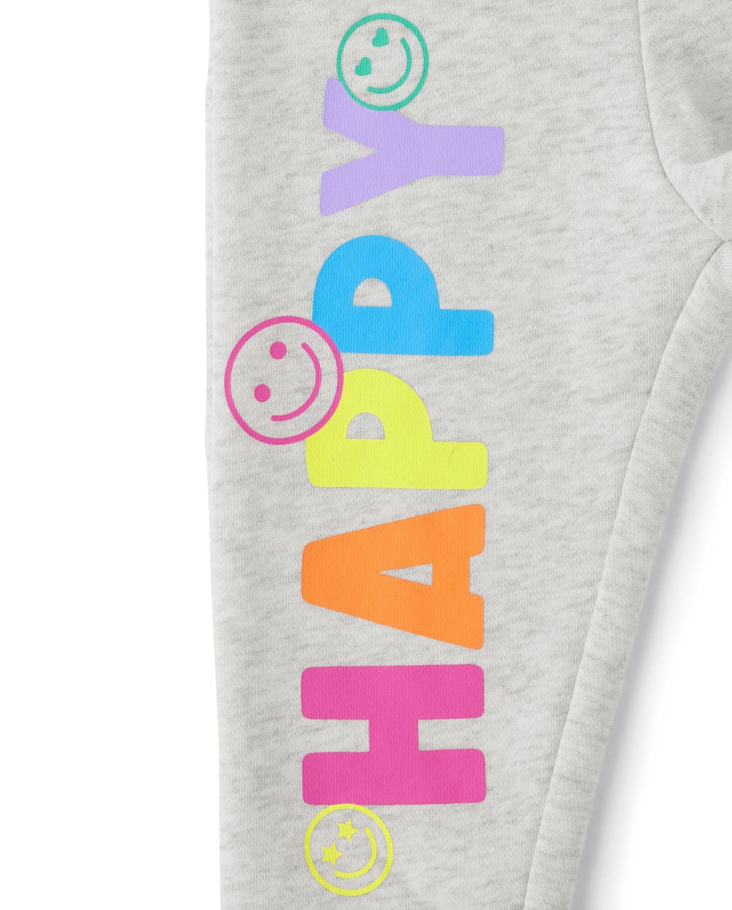 The Children'S Place,Baby-Girls,And Toddler Long Sleeve Active Shirt And Pant, 2 Piece Outfit,Happy,2 Years