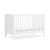 Delta Children Ollie 4-in-1 Convertible Crib - Greenguard Gold Certified, Bianca White