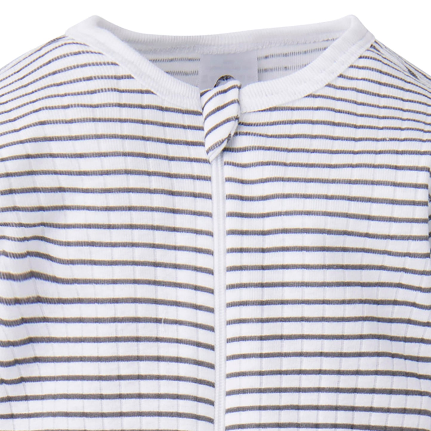 Gerber Baby Unisex 2-Pack 2-Way Zip Textured Sleep 'N Play, French Breakfast, 0-3 Months