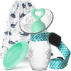 Bumblebee Manual Breast Pump Collector For Breastfeeding With Neck Strap, Cap, Stopper And Storage Bag, Made Of Food Grade Silic