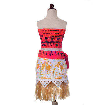 Lito Angels Toddler Girls Adventure Costumes Outfit Dress Skirt Set Halloween Dress Up With Necklace Size 4-5