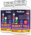 Nubest Tall Kids - Toddlers Vitamins And Kids Vitamins For Age 2 To 9 - Support Bone Strength, Overall Health And Immunity - Ani
