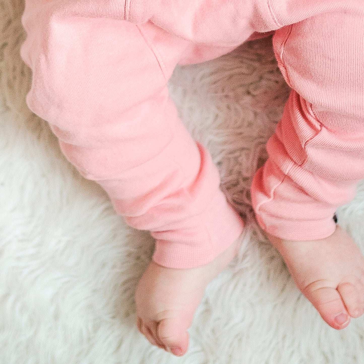 Honestbaby Multipack Honest Pants Joggers Pull On 100% Organic Cotton For Infant Baby And Toddler, Boys, Girls, Unisex, Strawber