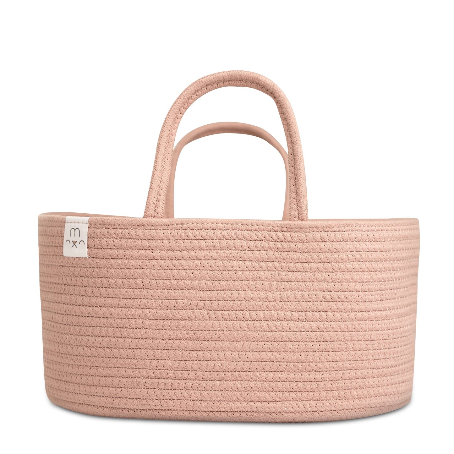 Natemia Rope Diaper Caddy Organizerlarge Portable Nursery Storage Bin And Car Travel Organizertote Bag With Dividers For Diapers