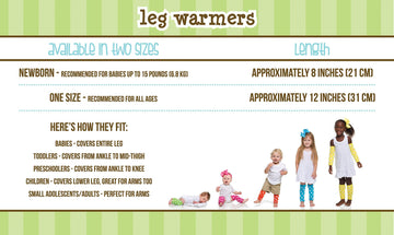Judanzy Solid Baby And Toddler Leg Warmers For Boys And Girls Newborn And One Size (White, One Size)