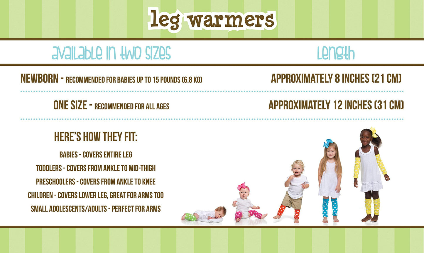 Judanzy Christmas And Halloween Baby And Toddler Leg Warmers For Girls And Boys (One Size, Cow)