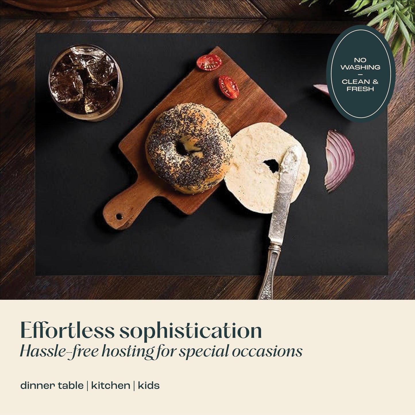 Disposable Burgundy Paper Placemats For Dining Table - 100-Pack 18' X 12' Cloth-Like Rectangle Paper Placemats For Baby, Kids,