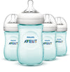 Philips Avent Natural Bottle, Teal, 9 Ounce, 4 Count