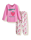 Amazon Brand Symbol Girls Night Dress | 100% Cotton TShirt & Cuffed Pajama Set | Age 214 Years (SKSLGSS2604 (214 yrs)_LP