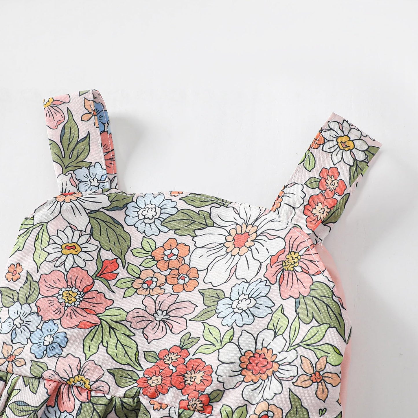 Newborn Infant Baby Girl Dress Toddler Girl Clothes Halter Backless Sleeveless Flower Sundress Summer Dresses For Girl 3-6M