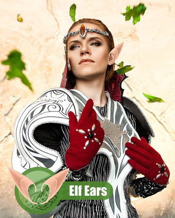 Cedar Bright Cosplay Fairy Pixie Elf Ears - Party Dress Up,Costume Masquerade Accessories For Halloween Christmas(6 Pairs)