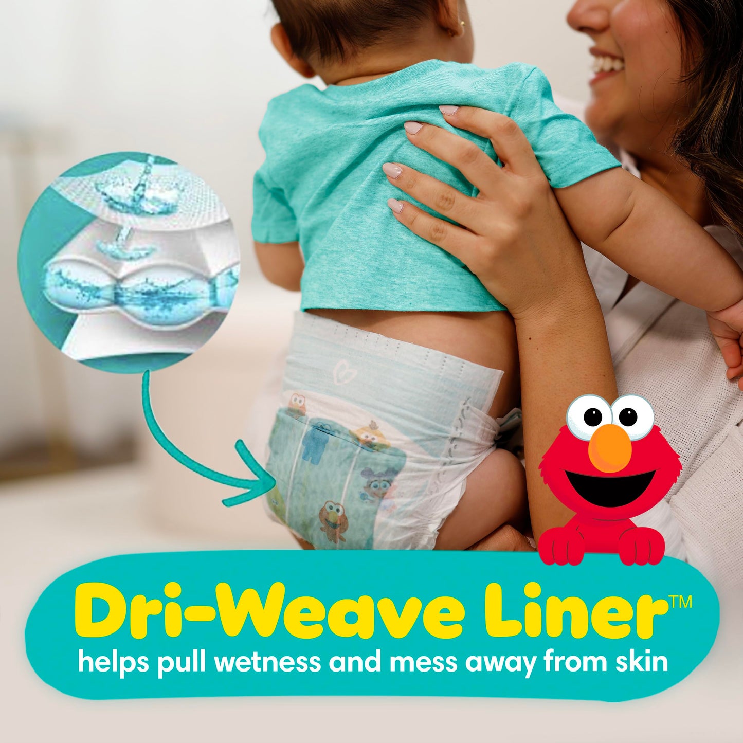 Pampers Diapers - Baby Dry - Size 7, 88 Count, Absorbent Disposable Infant Diaper (Packaging May Vary)