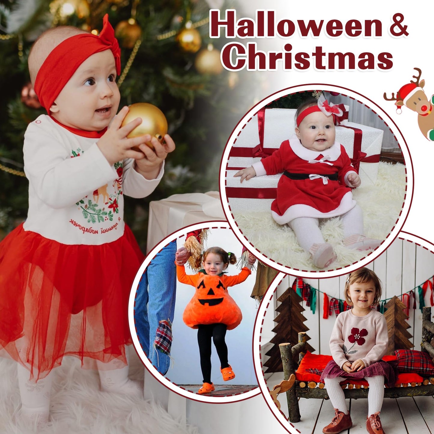 Zando Baby Leggings Infant Tights Baby Tights Infant Leggings Baby Leggings 6-12 Months Halloween Baby Leggings Christmas Tights