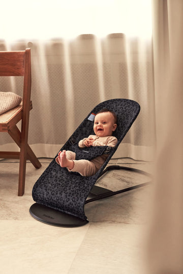 Babybjrn Bouncer Bliss, Mesh, Anthracite/Leopard