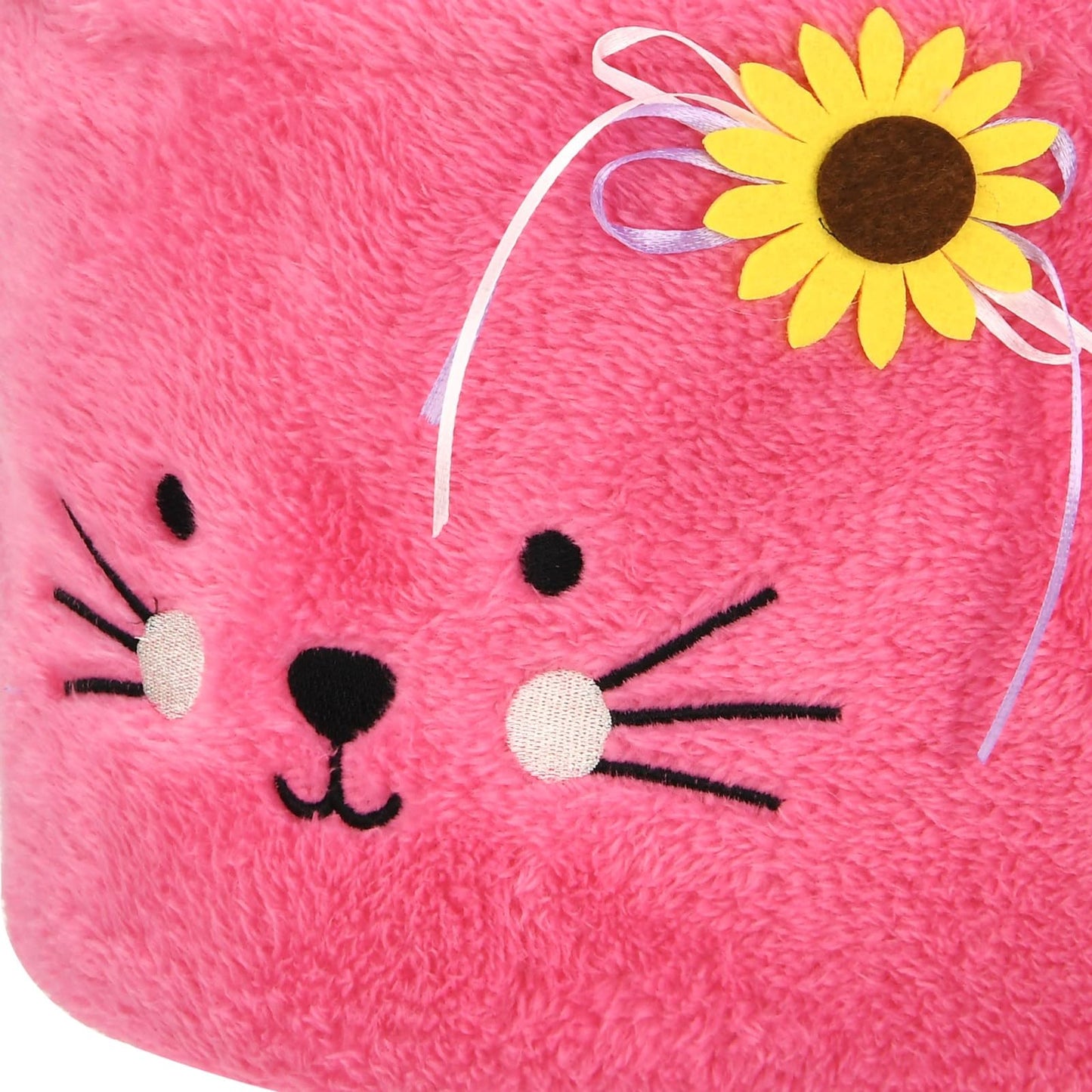 Onglyp Easter Basket Plush Easter Bunny Tote Bags Cute Rabbit Design Personalized Easter Bucket For Kids Carrying Gift And Eggs