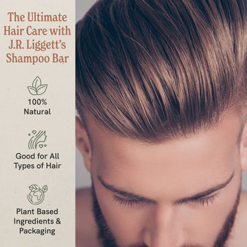 Jrliggett'S All-Natural Shampoo Bar For Hair | Herbal Formula | Supports Strong Healthy Hair | Nourish Follicles W/Antioxidants