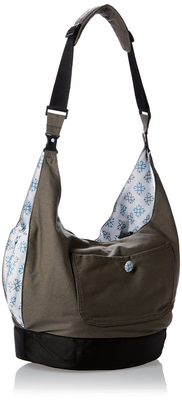 Equiptbaby Soft Base Diaper Bag & Changing Pad, Grey