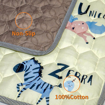 Baby Play Mat 59' X 59', Thickened Soft Floor Mat, Waterproof And Non-Slip Crawling Play Mat, Machine Washable Foldable Crawli