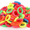 200 Pack Hair Ties Beoffer Kids Baby Toddlers Girls Elastics Hair Bands No Damage Multicolor Colorful Small Rubber Bands Ponytai