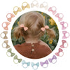 C Llot Durable Hand-Sewn Tiny 2-Inch Hair Bows With Rubber Bands - Ponytail Holders And Gifts For Baby Girls, Infants, Toddlers
