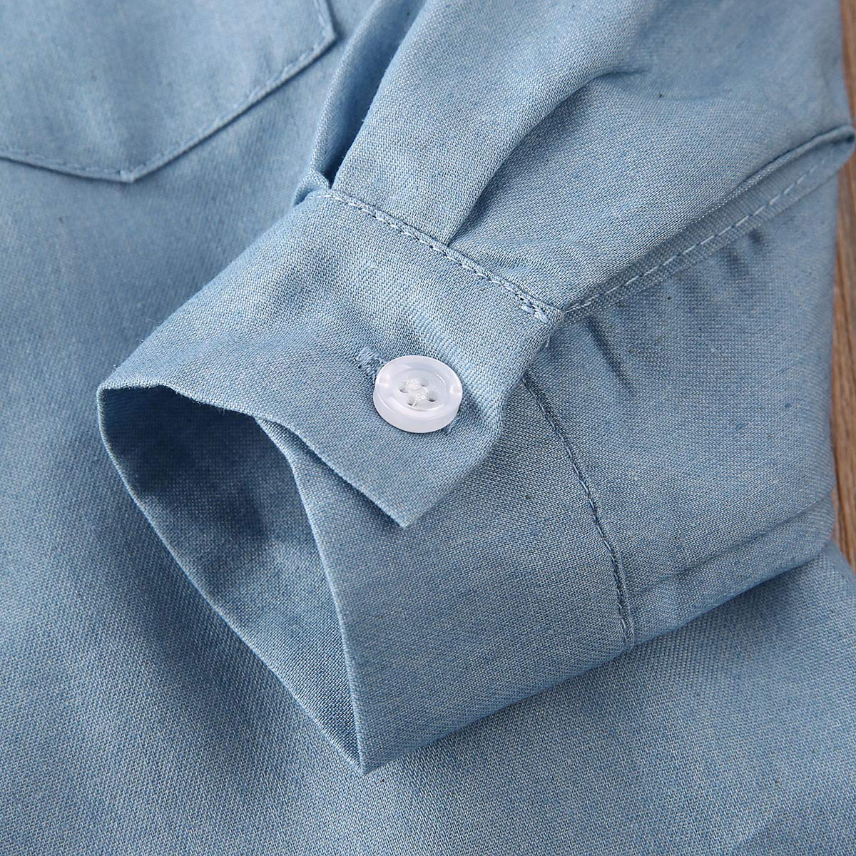 Toddler Long Sleeve Shirt Baby Boy Girl Plaid Top For Toddler Spring Winter Coat For Kid (White Letters, 5-6 T)