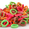 200 Pack Hair Ties Beoffer Baby Toddlers Girls Elastics Hair Bands No Damage Multicolor Colorful Small Rubber Bands Ponytail Pig